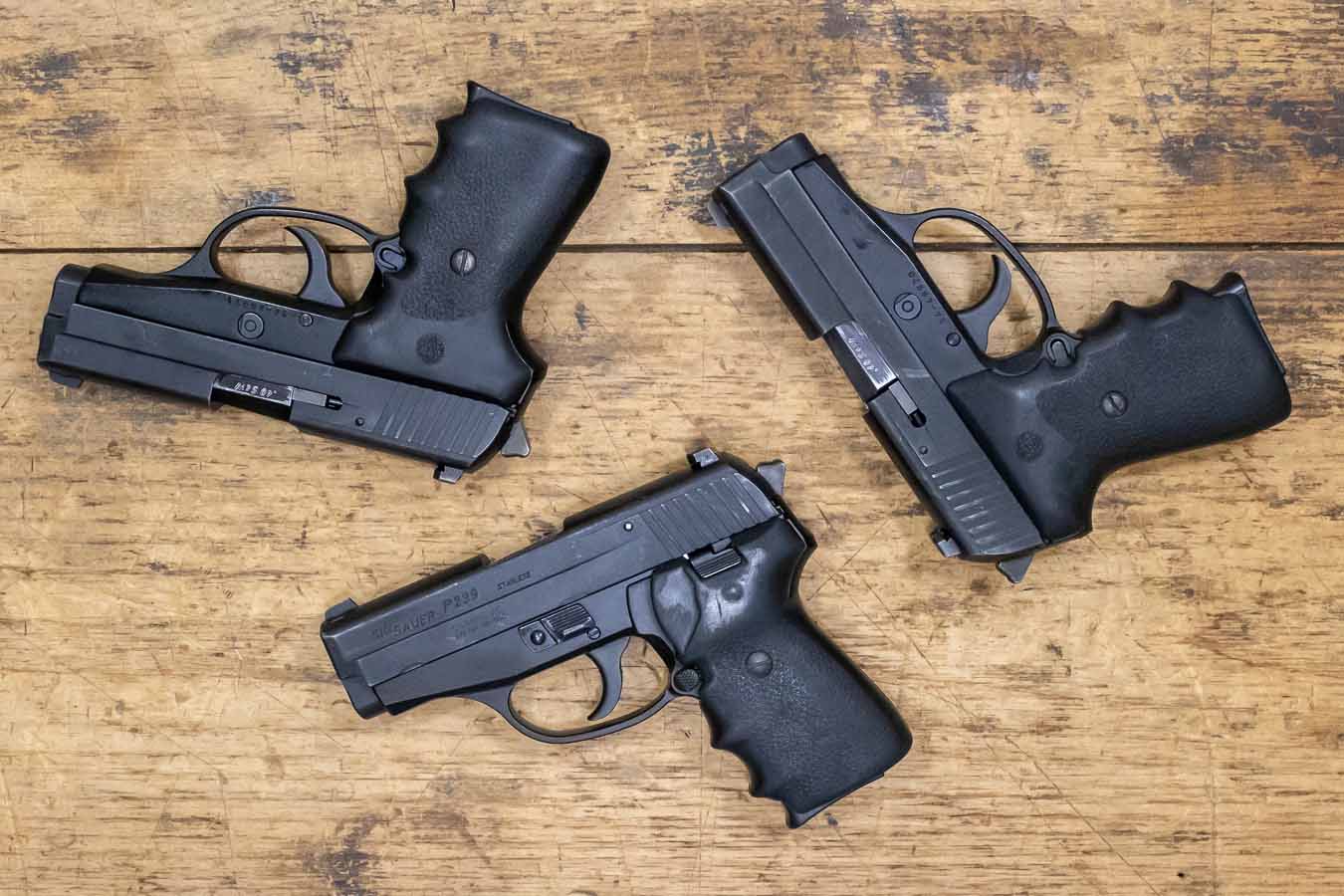 SIG SAUER P239 DAO 40 S&W Police Trade-In Pistols